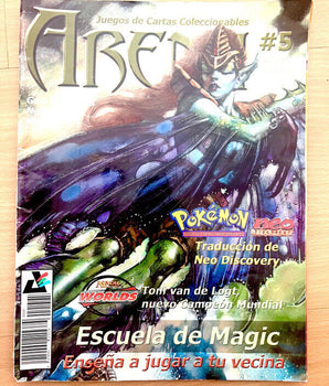 Revista Arena Vol.5 Juego De Cartas Coleccionables Perfecto