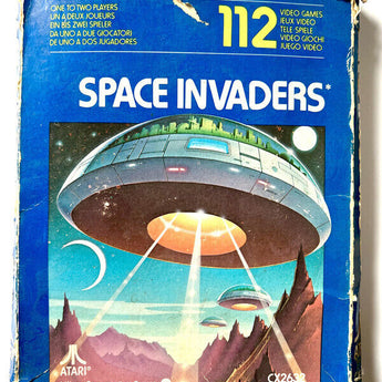 Space Invaders Atari Cx2632 Cartucho Usado