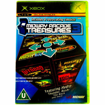 Midway Arcade Treasures 3 Xbox Nuevo Precintado Perfecto Estado