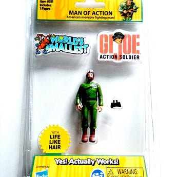 World Smallest Gijoe Hasbro #511 Precintado Sealed Figura Accion Brand New Nuevo