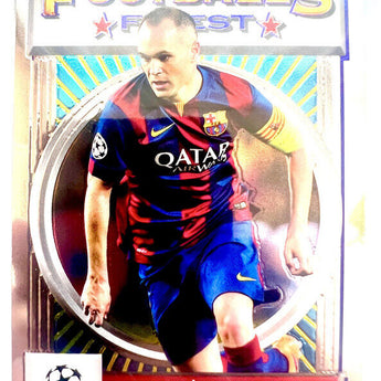 Topps Finest Flashbacks 2021 Top Andrés Iniesta #156