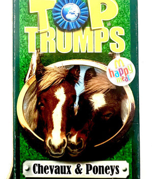 Top Trumps Happy Meal Caballos Juego De Cartas Chevaux & Poneys