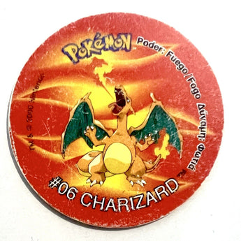 Tazo Pokémon Attack Charizard #06 Matutano Lays Nintendo 2001