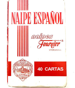 Baraja Española 40 Cartas Heraclio Fournier Vitoria Spain