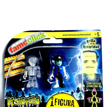 Famoclick Monsters Vs Zombies Figura Acción Nuevo Precintado