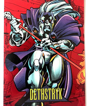 Carta Dethstryk Red Skybox Comics Series Iv #8 2029 Marvel 1993