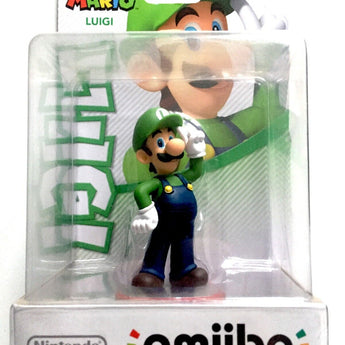 Super Mario Luigi Amiibo Retro Brand New Sealed Precintado Figura Accion Nuevo 