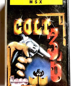 Colt 36 Msx Cassette Completo Y Abierto Perfecto Estado