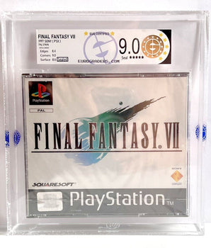 Final Fantasy VII 7 PS1 PSX Nuevo Precintado 9.0 Gold EUG Eurograders