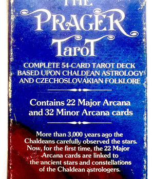 The Prager Tarot 1980 54 Cards  Instructions